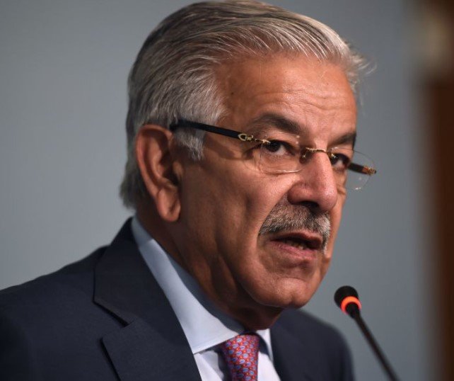 Pakistan Defence Minister Khawaja Muhammad