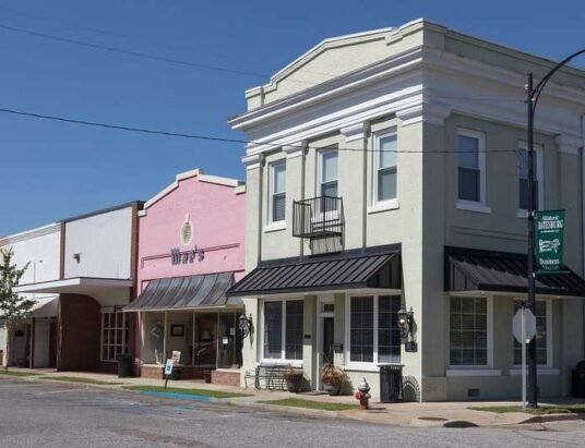 georgia small business streetscape