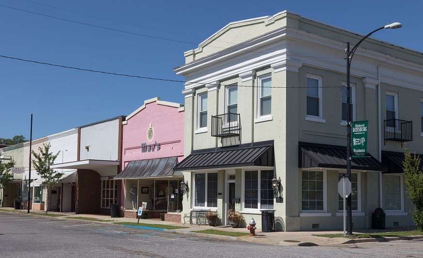 georgia small business streetscape