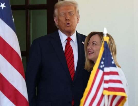 giorgia meloni donald trump