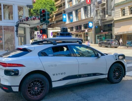 waymo self-driving car jaguar