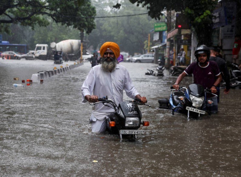 Delhi heavy rainfall