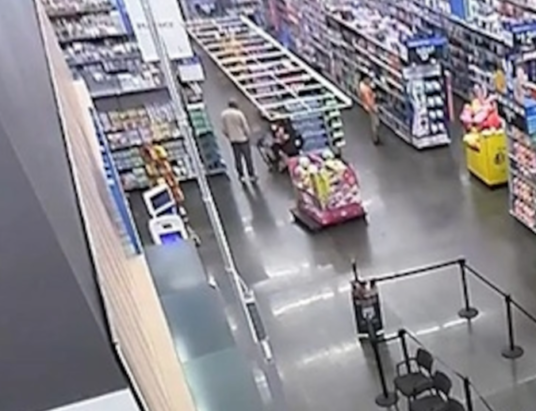 Georgia Walmart kidnapping surveillance