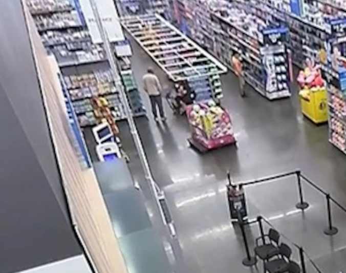Georgia Walmart kidnapping surveillance