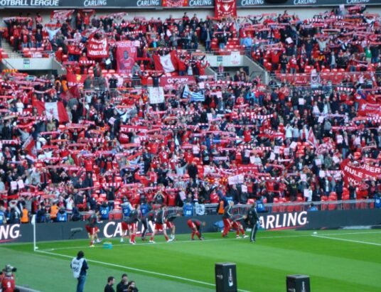 Liverpool football fans
