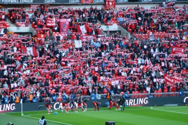 Liverpool football fans