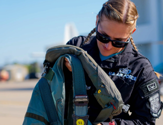 Tessa Hickerson Air Force F-22 Raptor