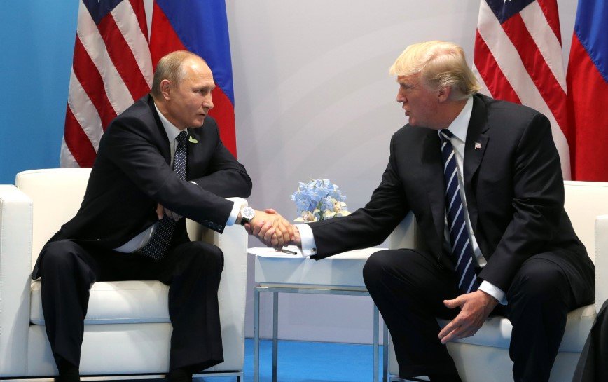 Vladimir Putin and Donald Trump