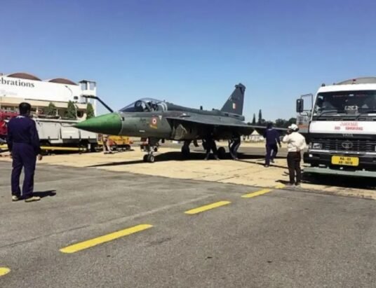 hindustan aeronautics tejas aircraft production hangar