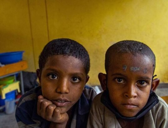 starving babies Gaza humanitarian crisis