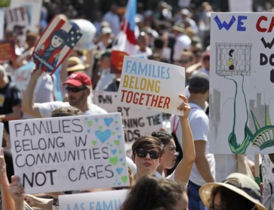 Los Angeles immigration protest
