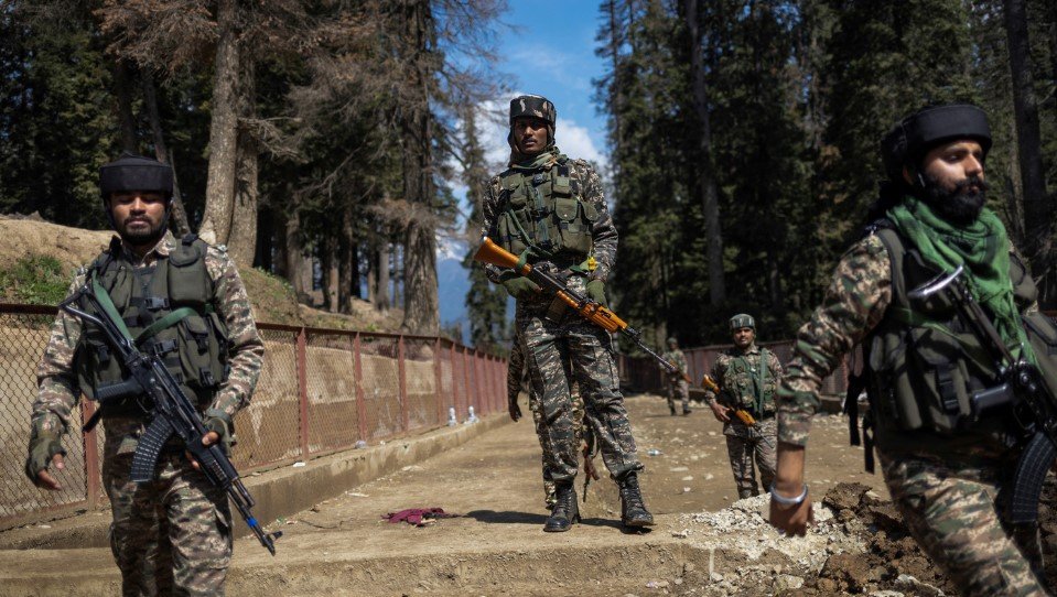 NIA officers Pahalgam terror arrest Kashmir