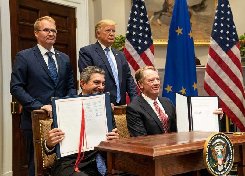 Trump Carney trade meeting