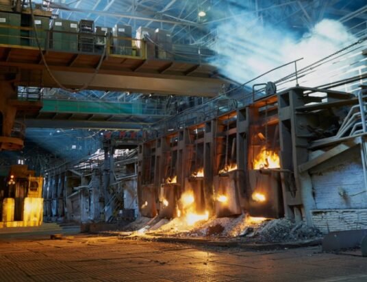 US steel factory