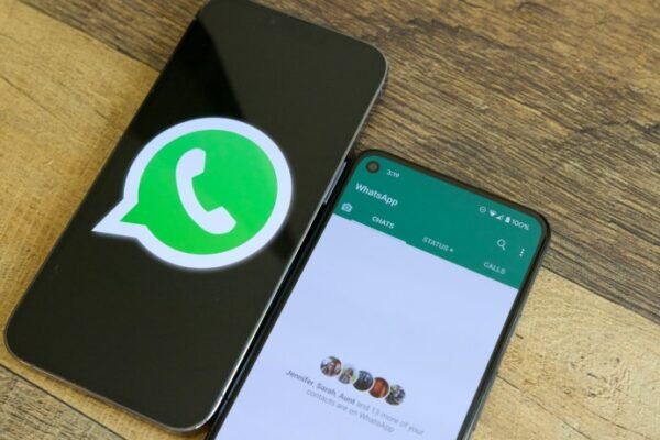 WhatsApp app on iPhone