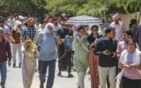 delhi heatwave temperature