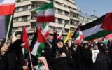 iran israel ceasefire protest tehran