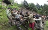landslide at army camp in north sikkim