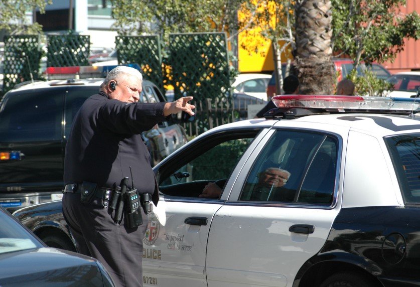 los angeles police protest