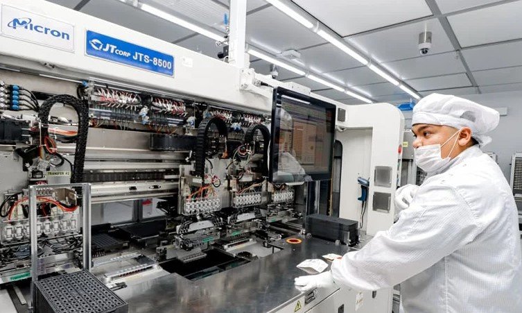 micron semiconductor factory india
