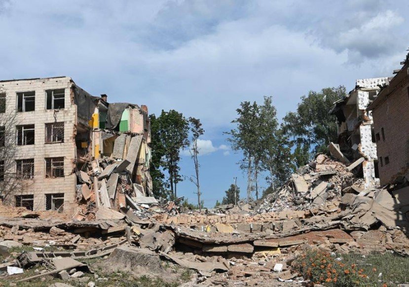 russian missile strike damage in ukraine