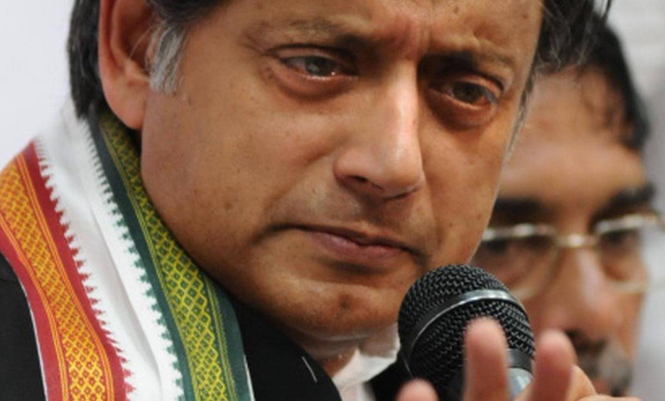 shashi tharoor speaking washington dc india