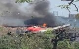 Air India Ahmedabad crash site