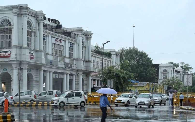 Delhi rain