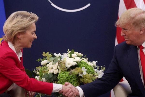 Donald Trump Ursula von der Leyen Turnberry