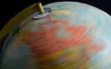 Earth rotation atomic clock