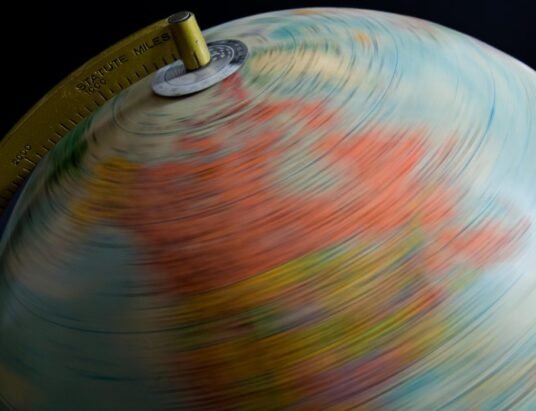 Earth rotation atomic clock