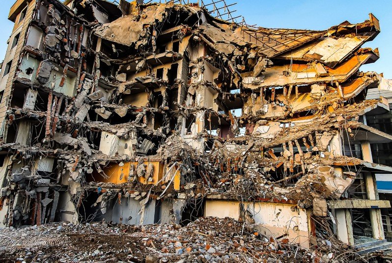 Turkey 2023 earthquake devastation buildings