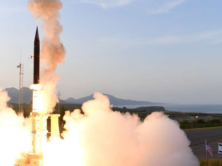 ballistic missile interception sderot israel