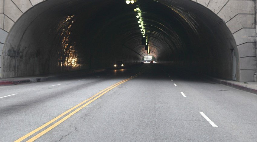los angeles wilmington tunnel collapse construction