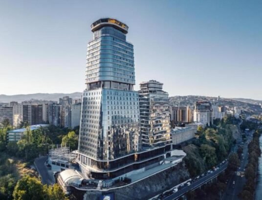 tbilisi cityscape skyline georgia