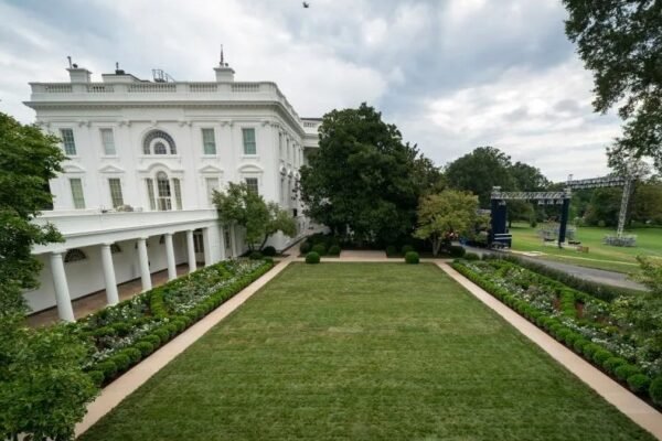 White House Rose Garden patio