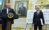 apple ceo tim cook trump us investment gold souvenir