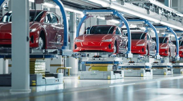 electric vehicle factory construction