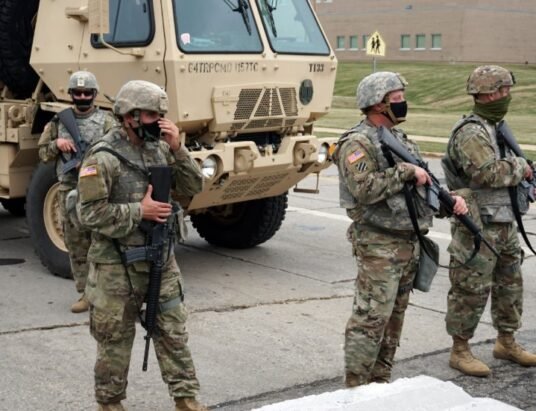 national guard troops