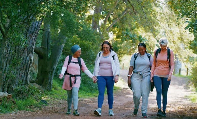 people walking outdoors