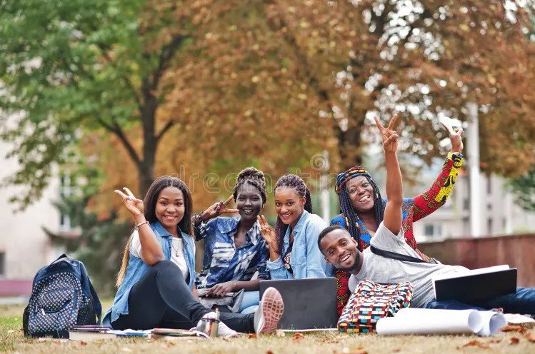 university campus students