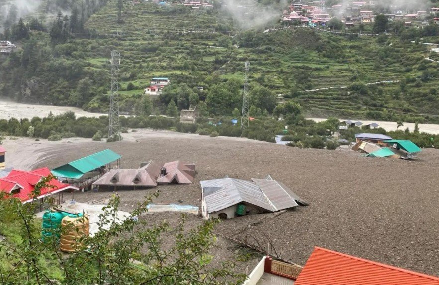 uttarkashi dharali flash flood