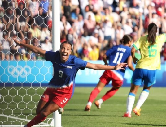 womens soccer match