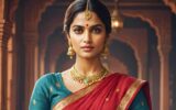 AI saree edit
