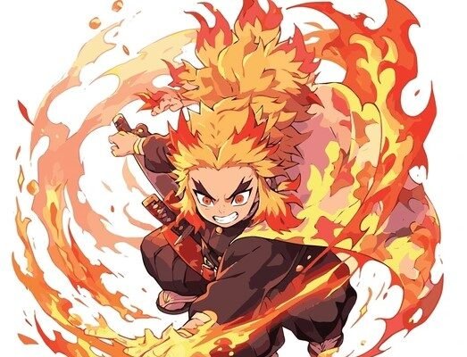 Demon Slayer anime poster