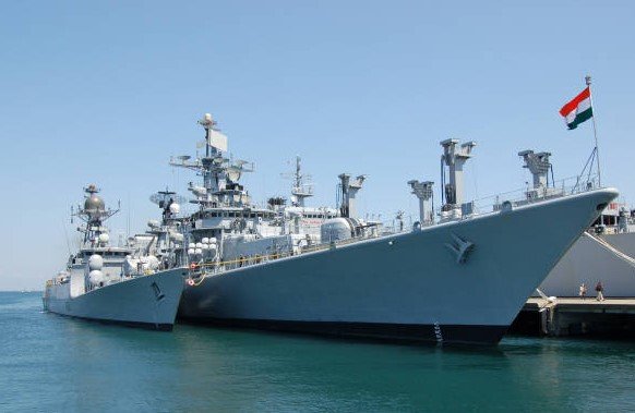 Indian navy warships