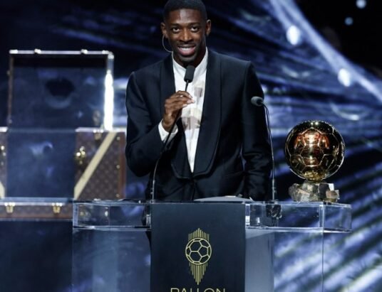 Ousmane Dembele Ballon d'Or