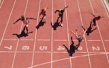 athletics track race