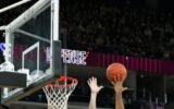 basketball game action