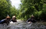 biologists in stream